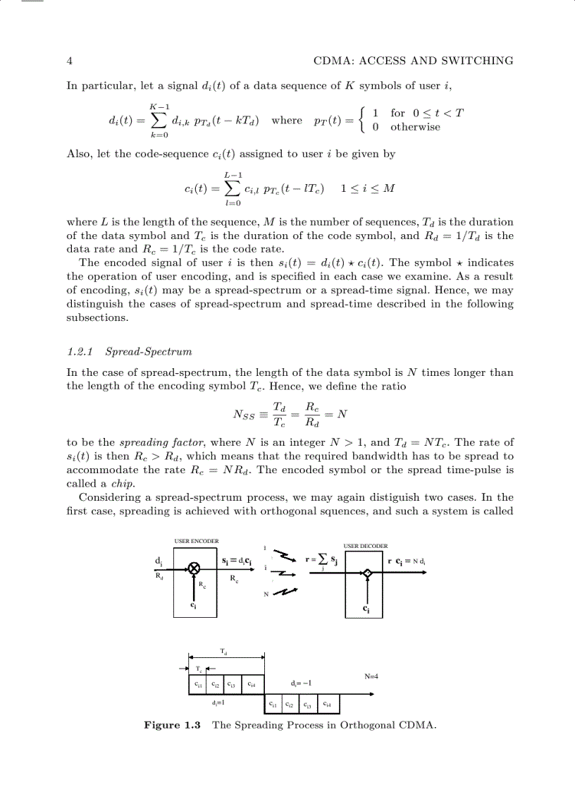 image for page CDMA Access and Switching for Terrestrial and Satellite Networks