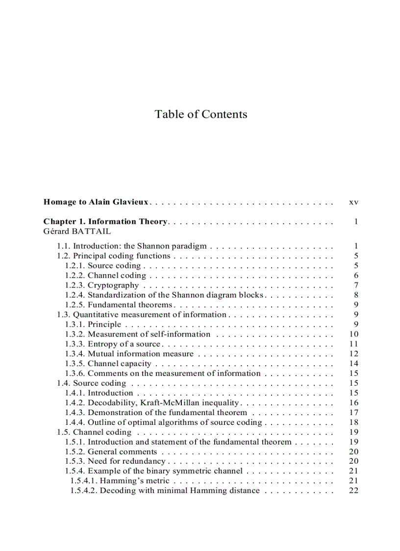 image for page Channel Coding in Communication Networks From Theory to Turbo Codes