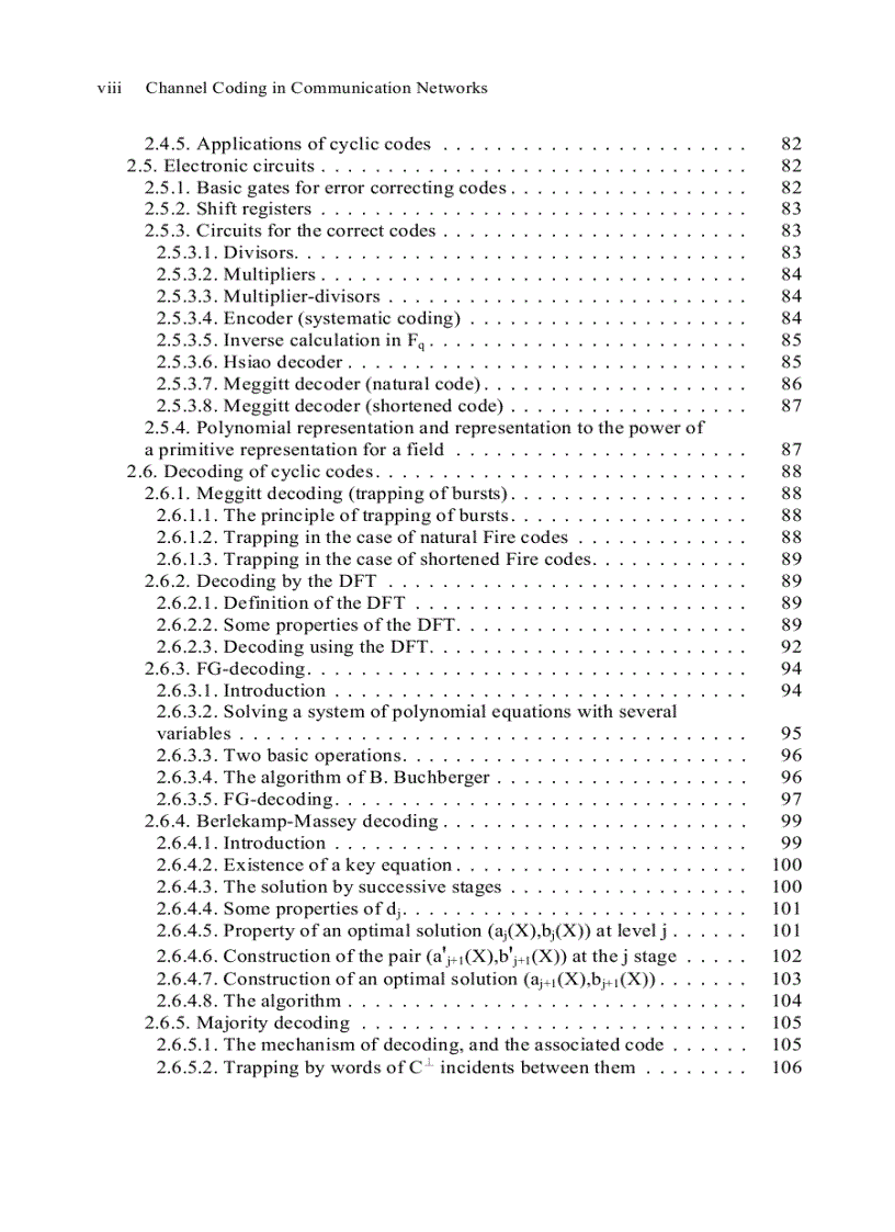image for page Channel Coding in Communication Networks From Theory to Turbo Codes