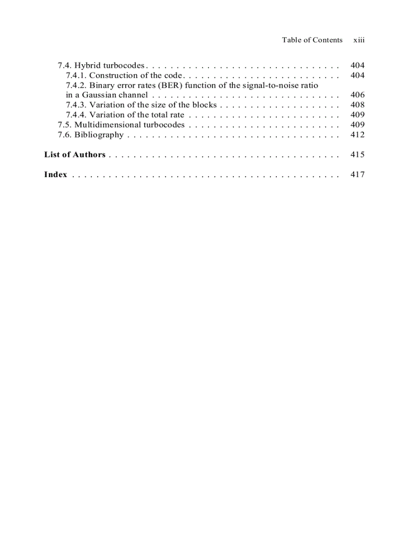 image for page Channel Coding in Communication Networks From Theory to Turbo Codes