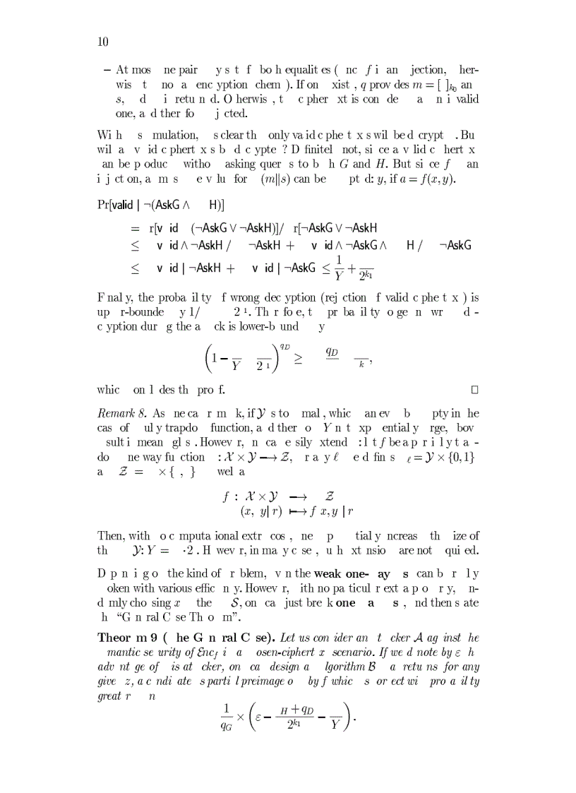 image for page Chosen Ciphertext Security for any One Way Cryptosystem