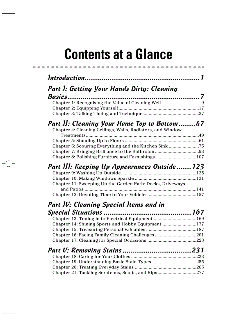 image for page Cleaning Stain Removal for Dummies For Dummies