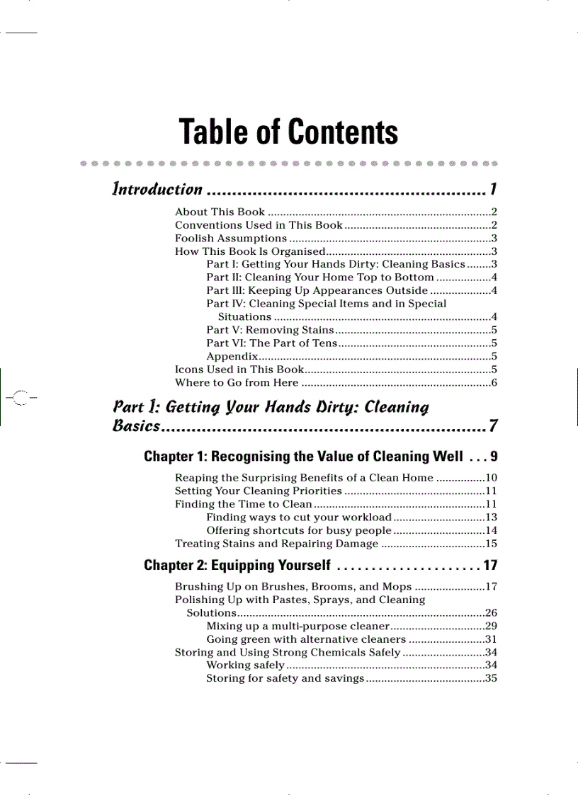 image for page Cleaning Stain Removal for Dummies For Dummies