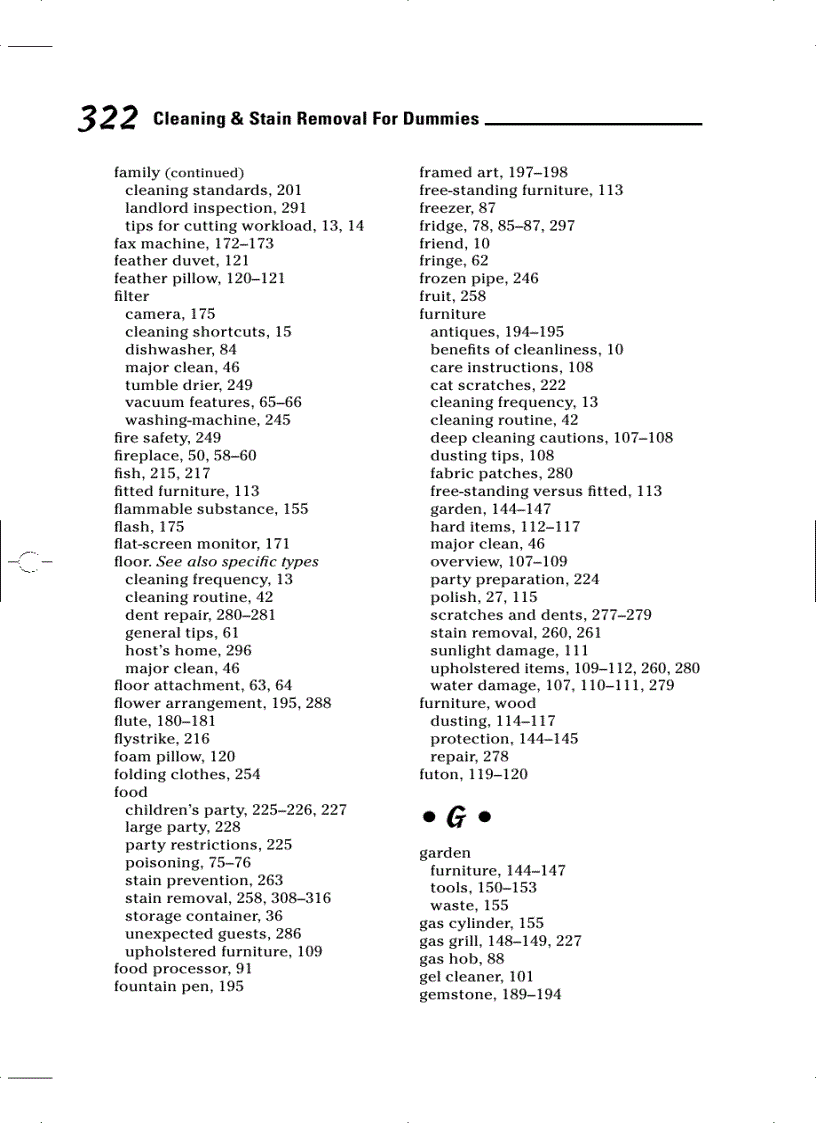 image for page Cleaning Stain Removal for Dummies For Dummies