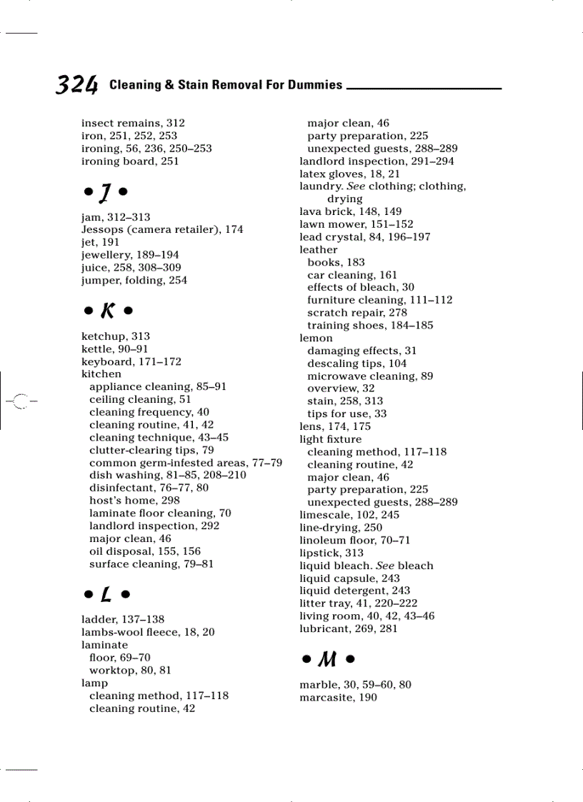 image for page Cleaning Stain Removal for Dummies For Dummies