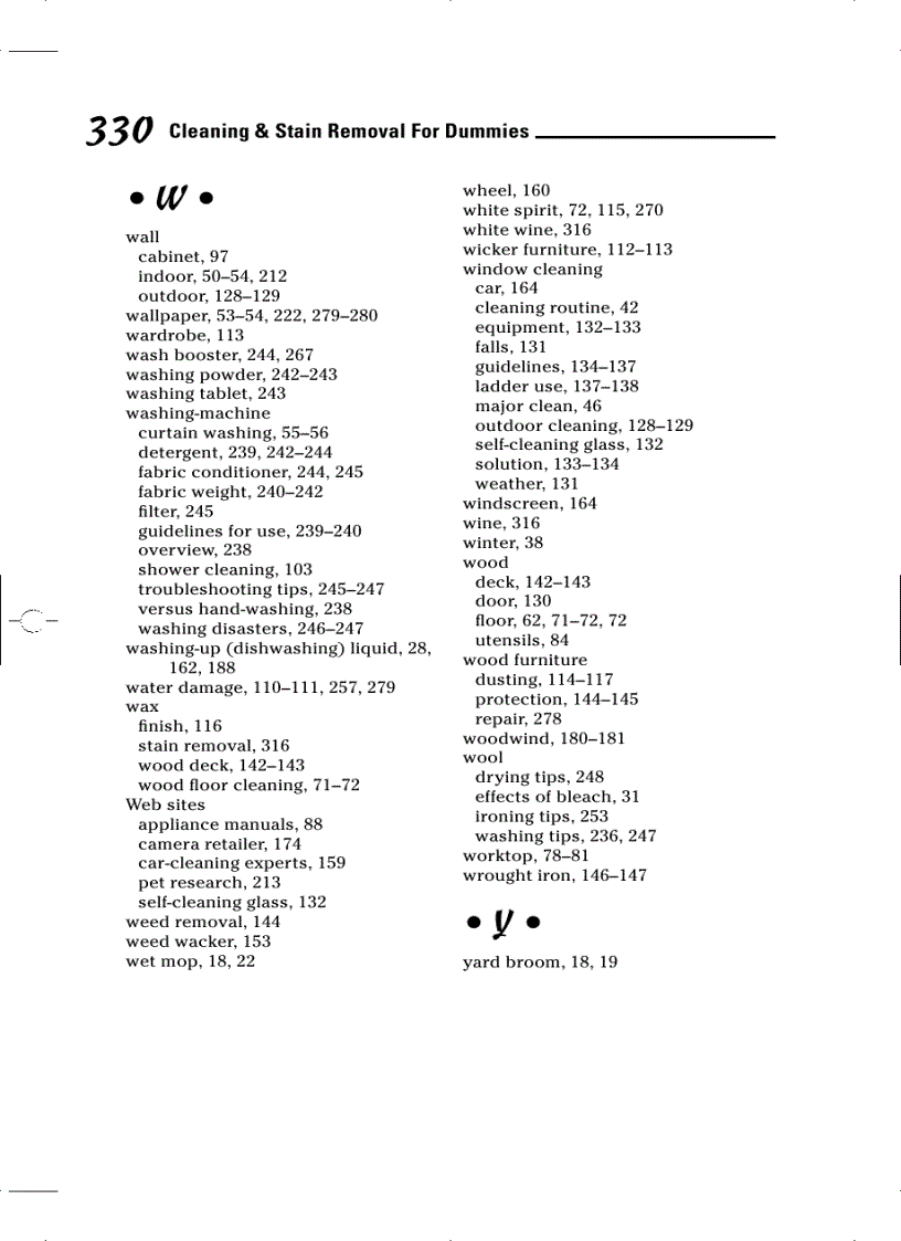 image for page Cleaning Stain Removal for Dummies For Dummies