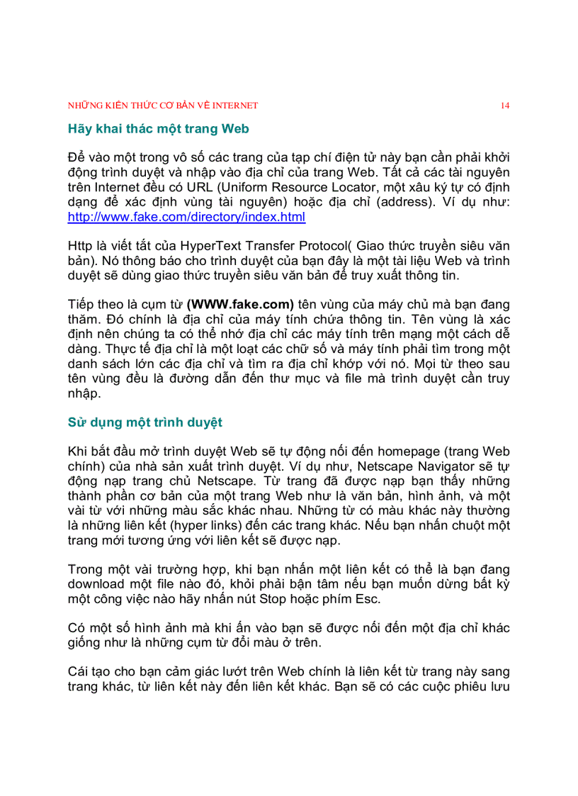 image for page Cơ bản về Internet