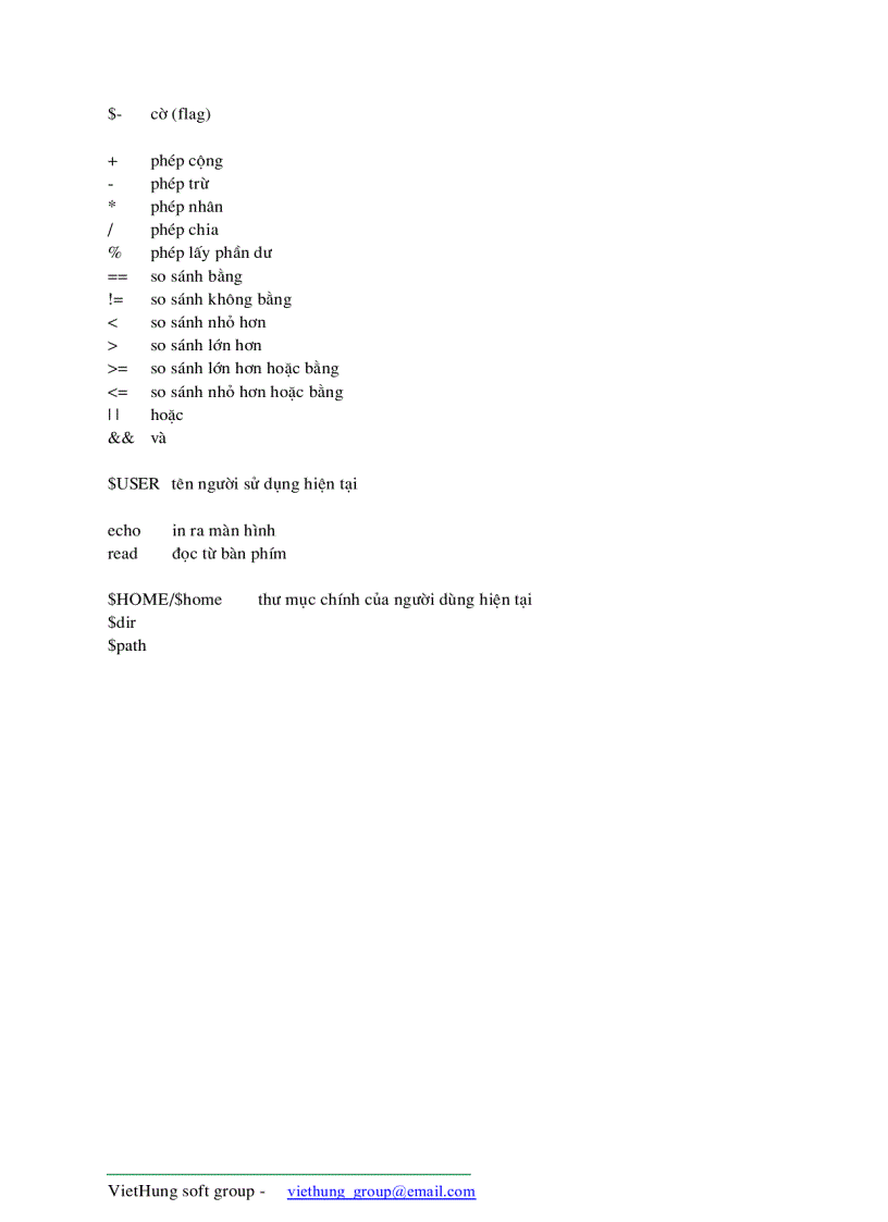 image for page Cơ bản về Sell trong Unix