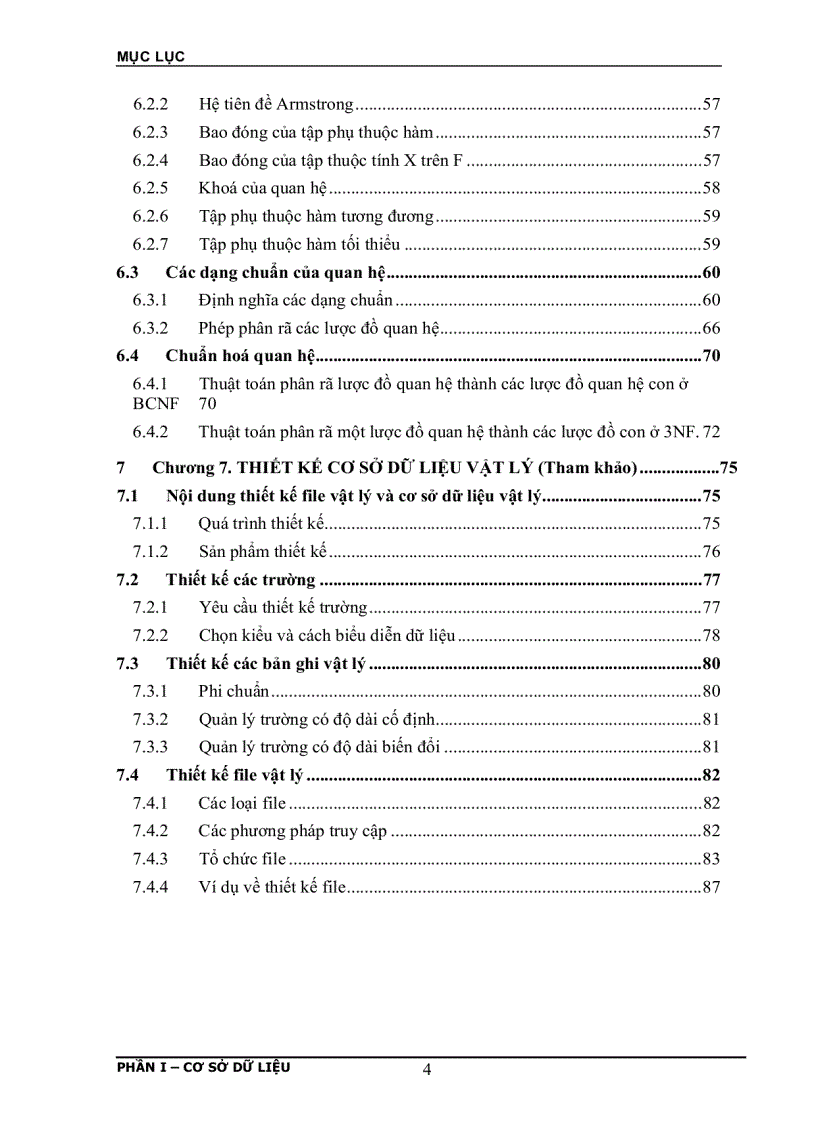 image for page Cơ sở dữ liệu Phần I