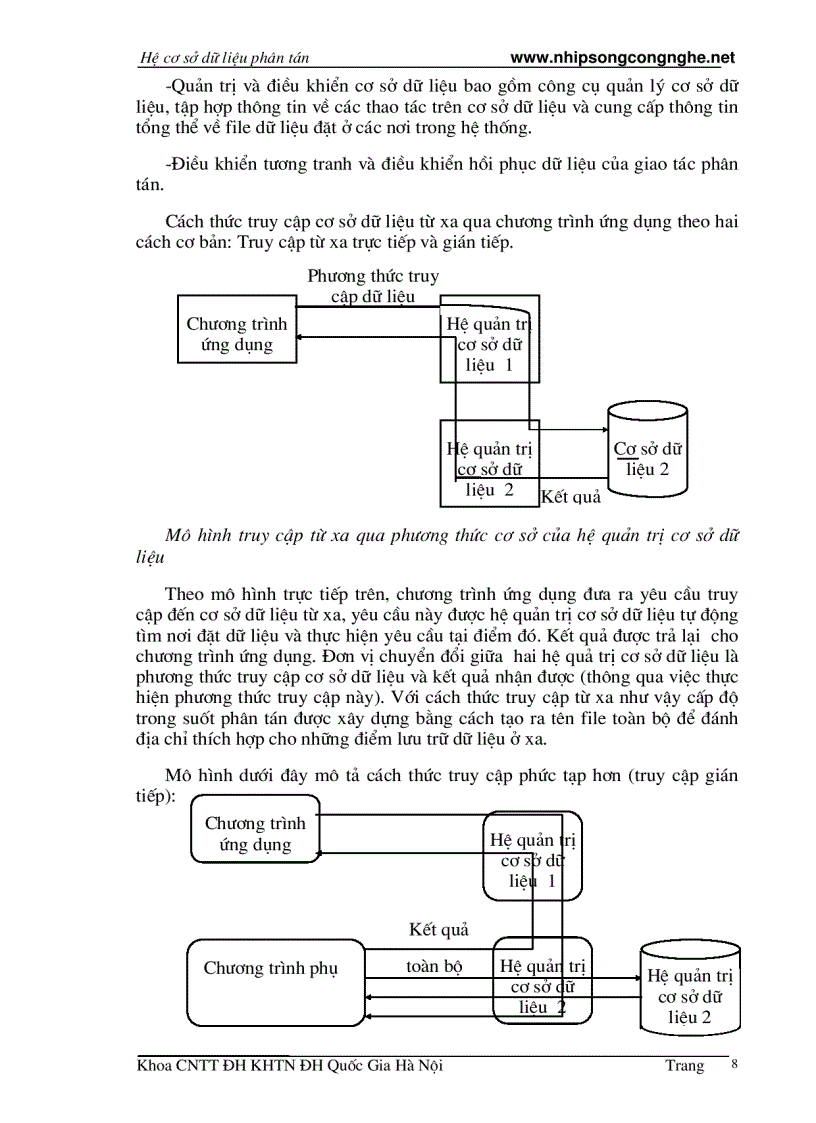 image for page Cơ Sở Dữ Liệu Phân Tán