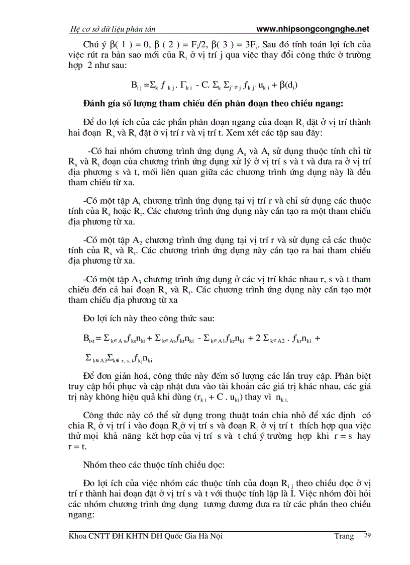 image for page Cơ Sở Dữ Liệu Phân Tán