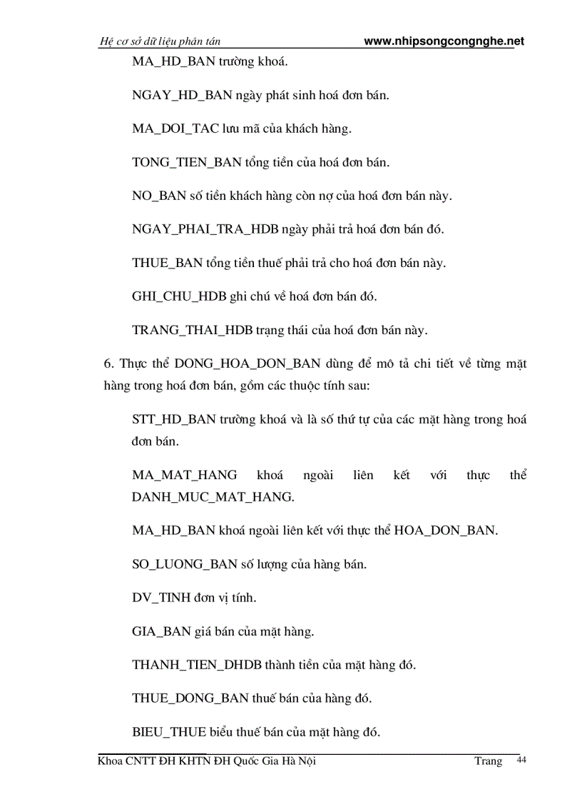 image for page Cơ Sở Dữ Liệu Phân Tán