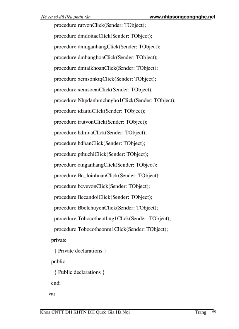 image for page Cơ Sở Dữ Liệu Phân Tán