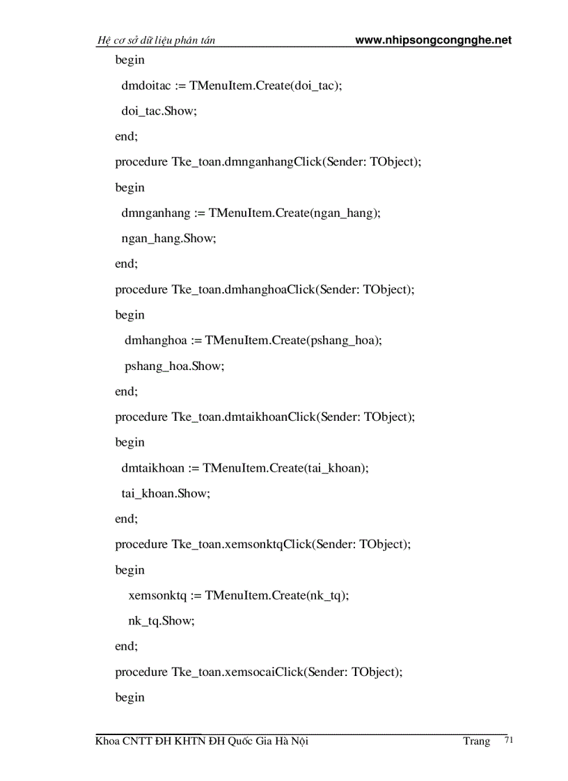 image for page Cơ Sở Dữ Liệu Phân Tán