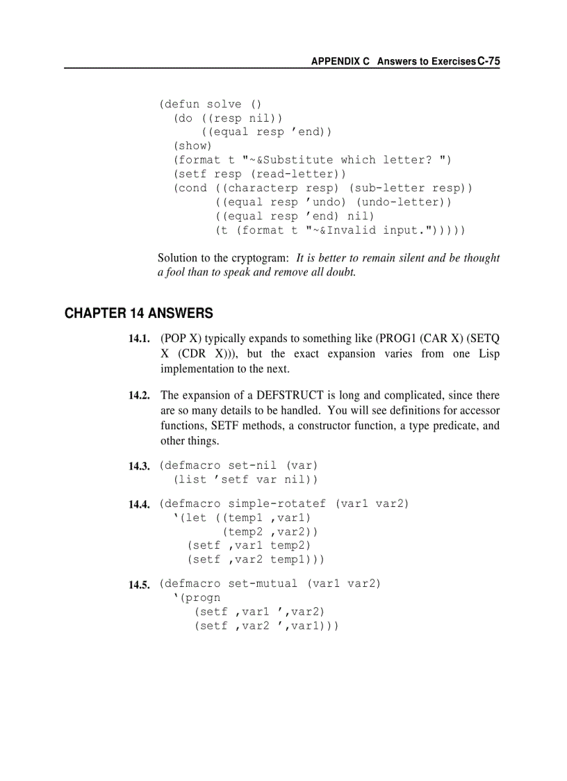 image for page Common Lisp A Gentle Introduction to Symbolic Computation