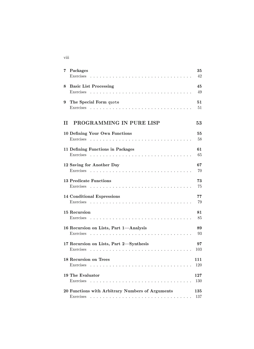 image for page Common Lisp An Interactive Approach Principles of Computer Science Series