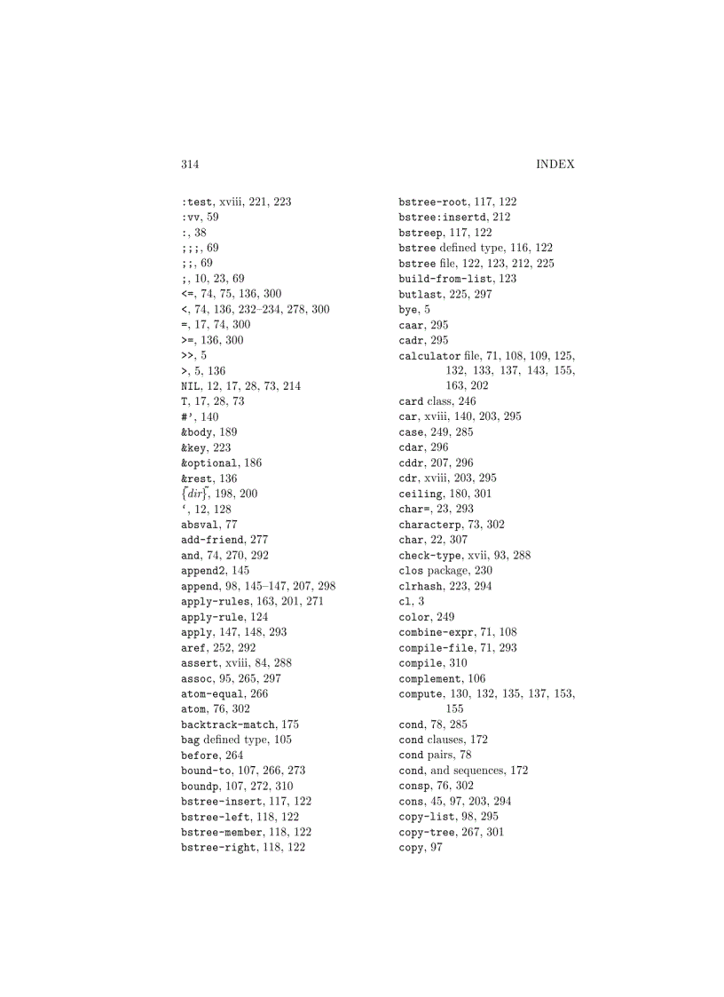 image for page Common Lisp An Interactive Approach Principles of Computer Science Series