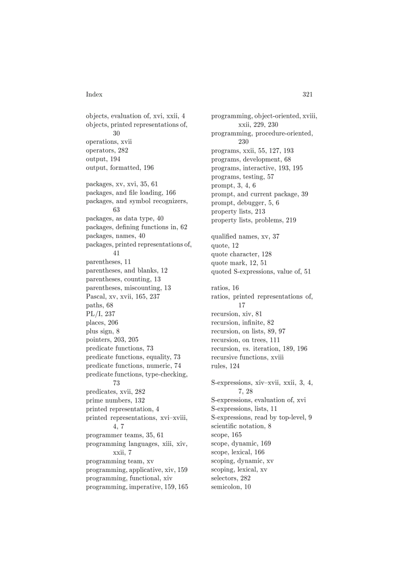 image for page Common Lisp An Interactive Approach Principles of Computer Science Series