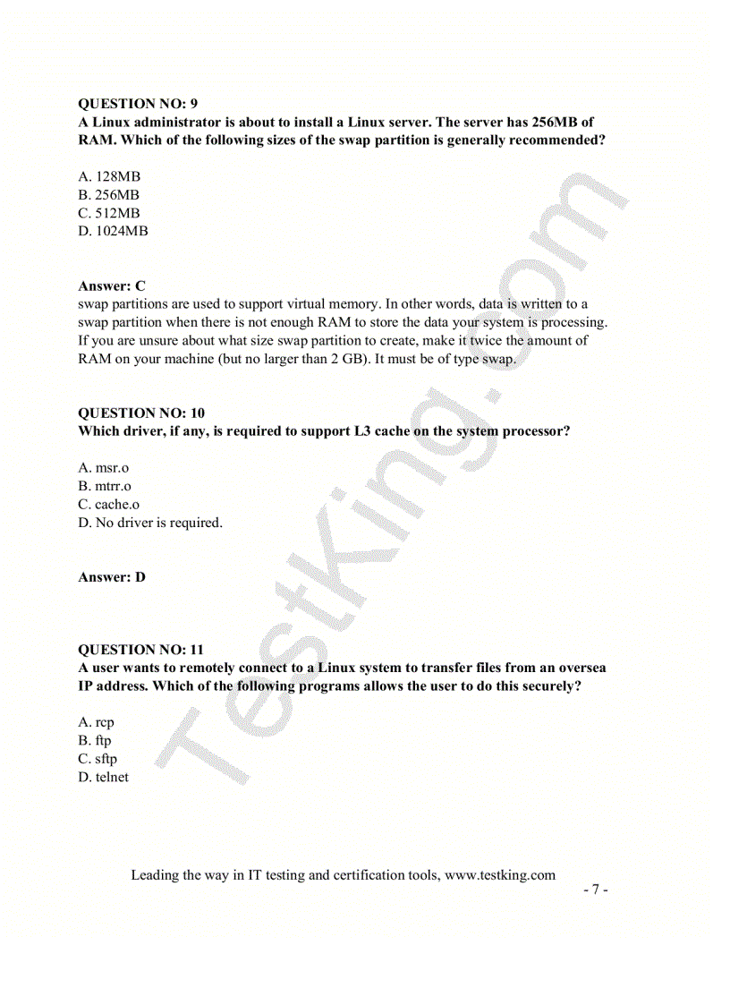 image for page CompTIA Testking