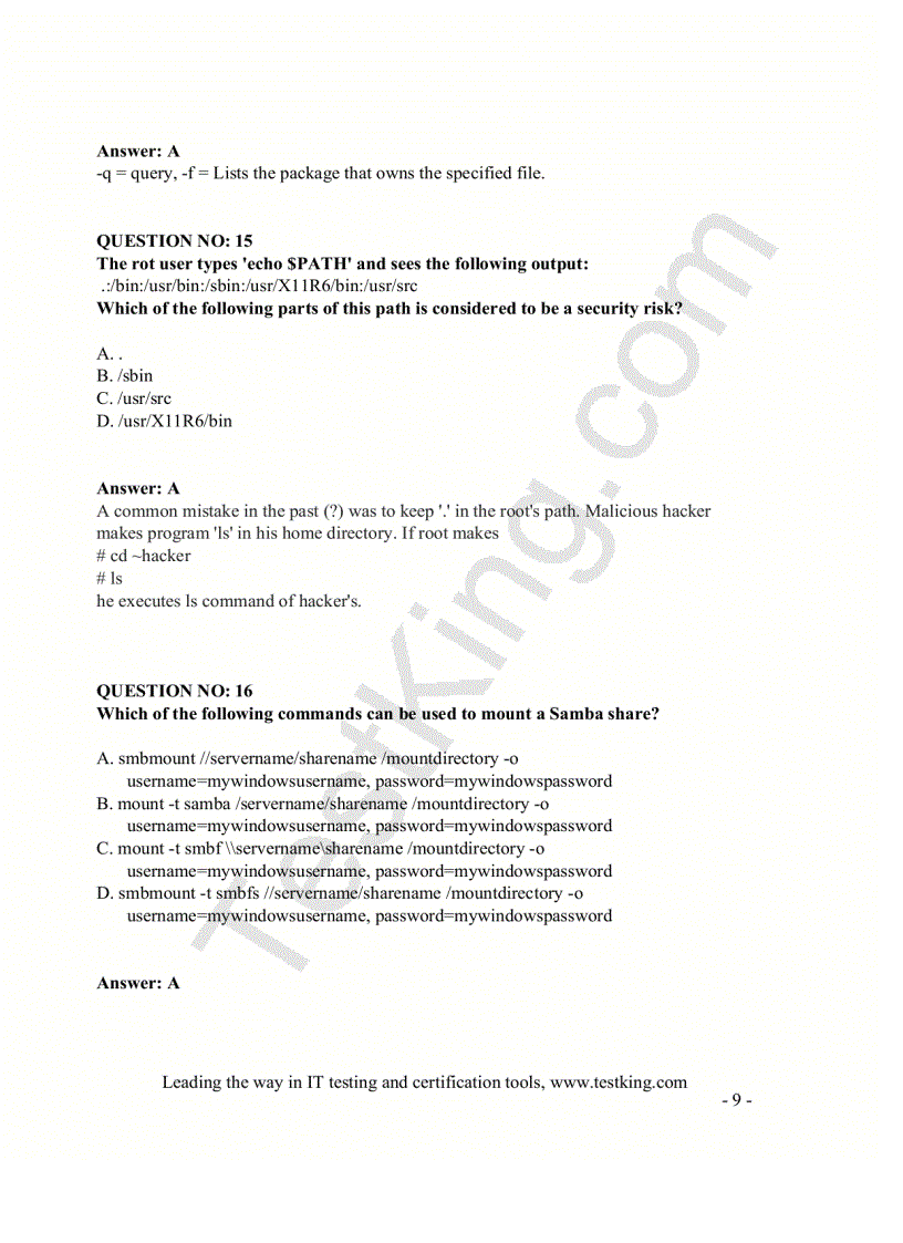 image for page CompTIA Testking