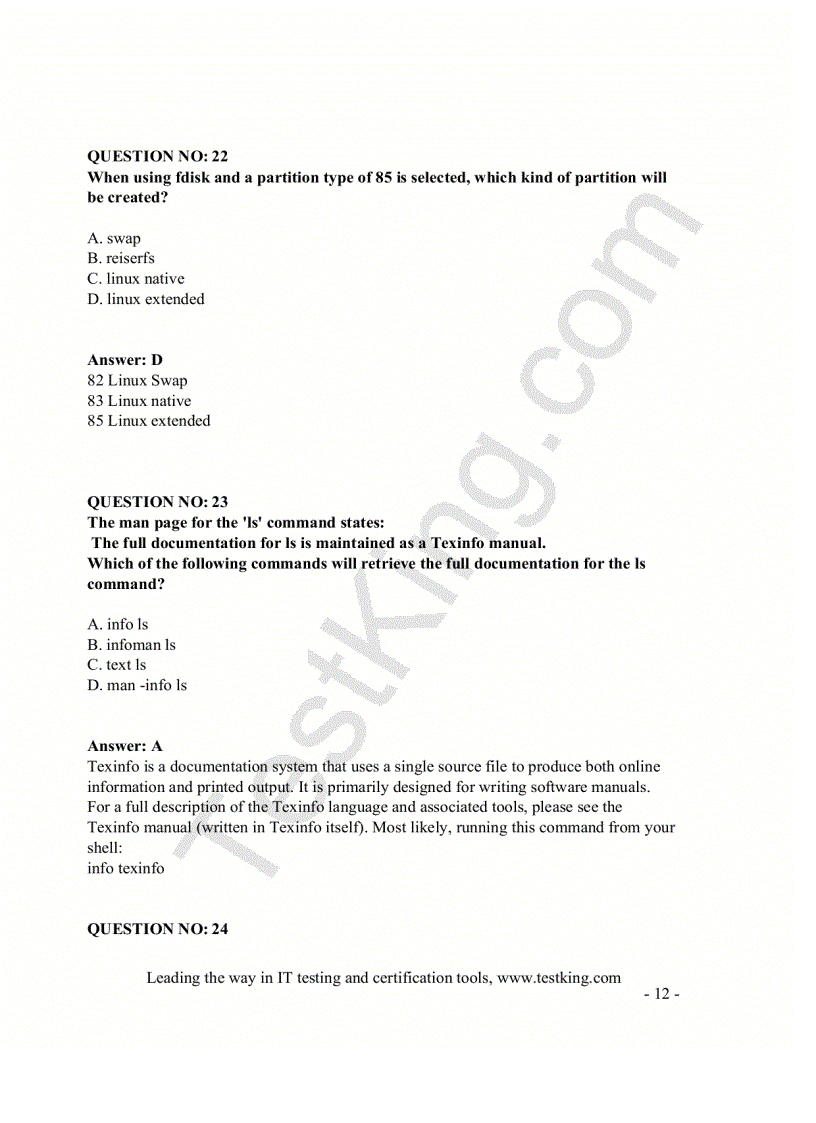 image for page CompTIA Testking