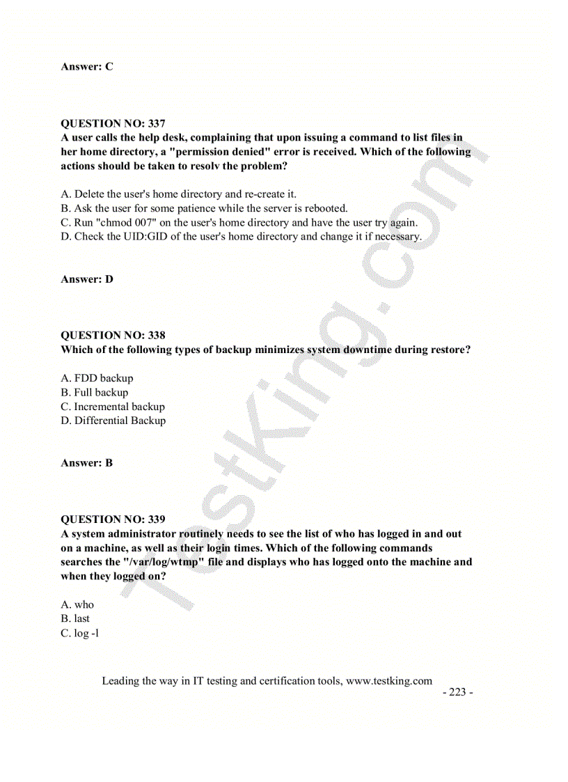 image for page CompTIA Testking