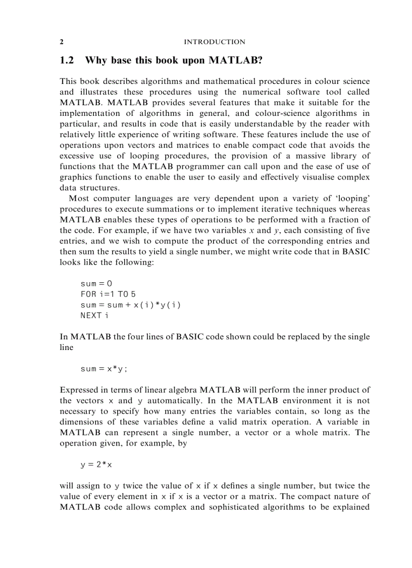 image for page Computational Colour Science using MATLAB