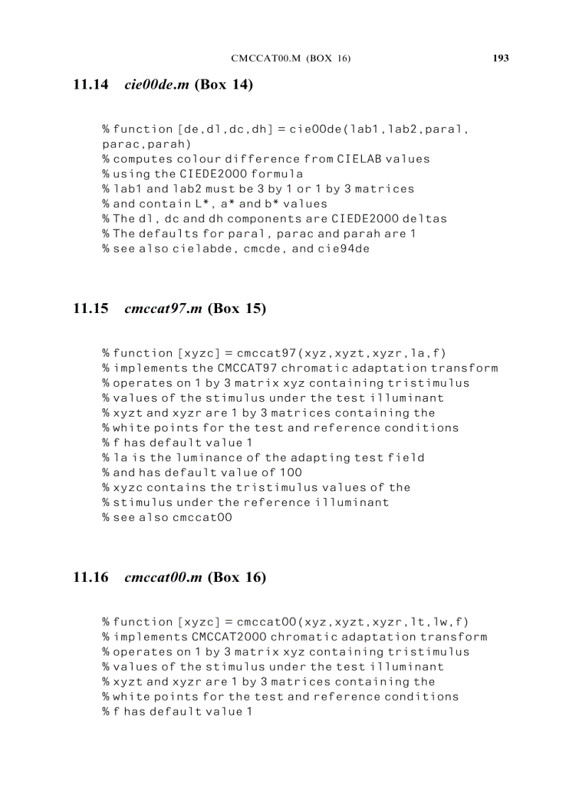 image for page Computational Colour Science using MATLAB