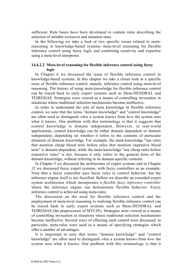 image for page Computational Intelligence For Decision Support