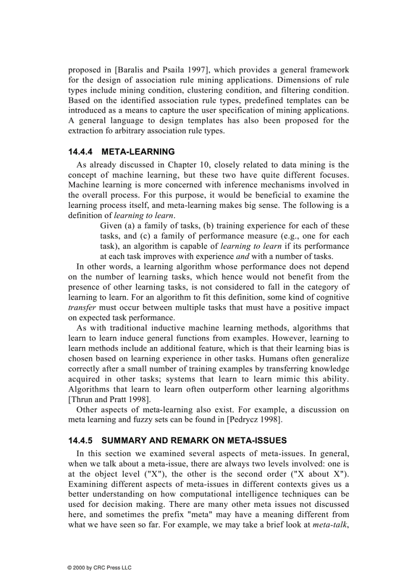 image for page Computational Intelligence For Decision Support