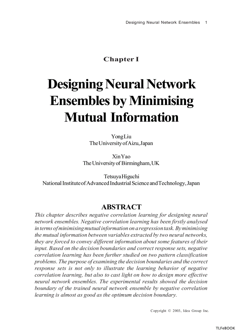 image for page Computational Intelligence In Control