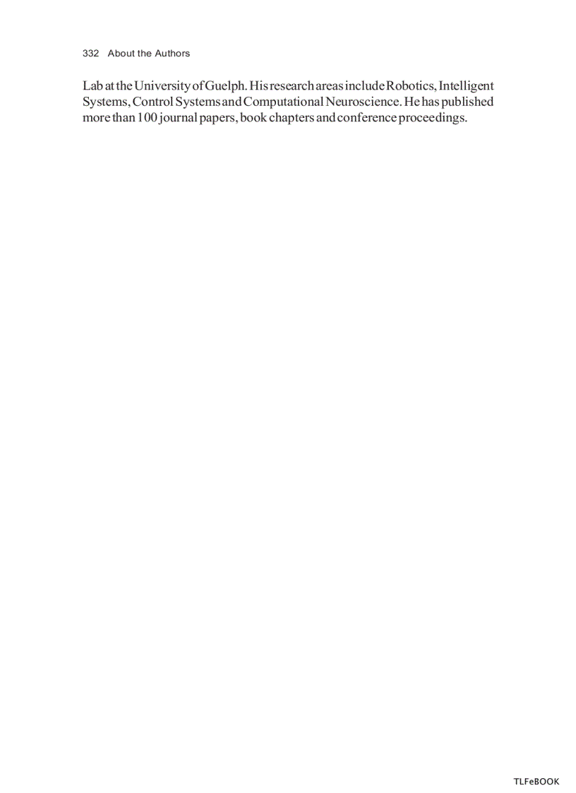 image for page Computational Intelligence In Control