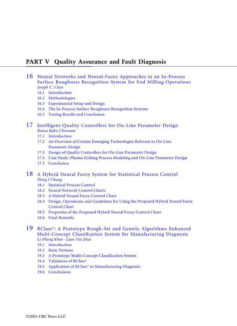 image for page Computational Intelligence in Manufacturing Handbook Jun Wang