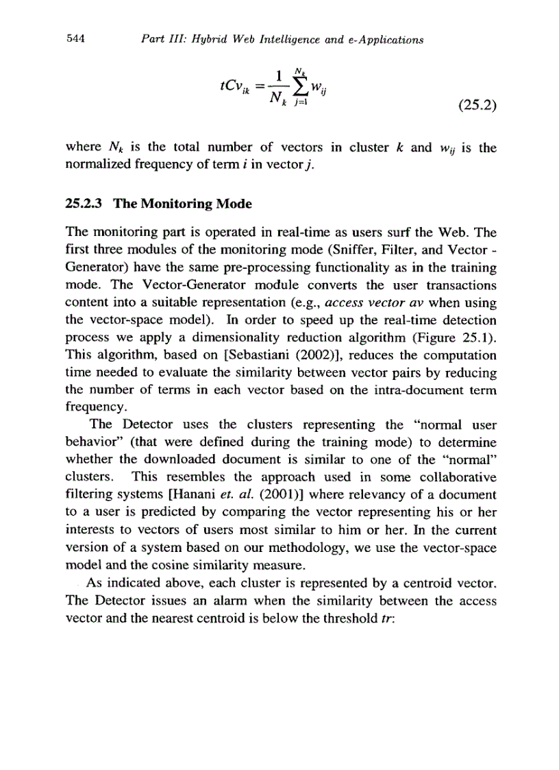 image for page Computational Web Intelligence Intelligent Technology for Web Applications Series in Machine Perception Artifical Intelligence
