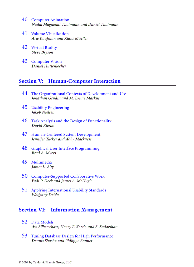 image for page Computer Science Handbook Second Edition