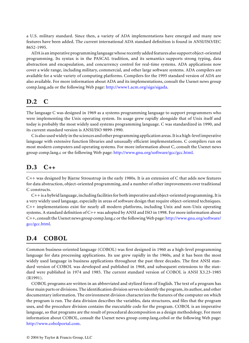 image for page Computer Science Handbook Second Edition