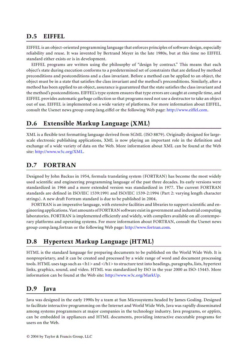 image for page Computer Science Handbook Second Edition