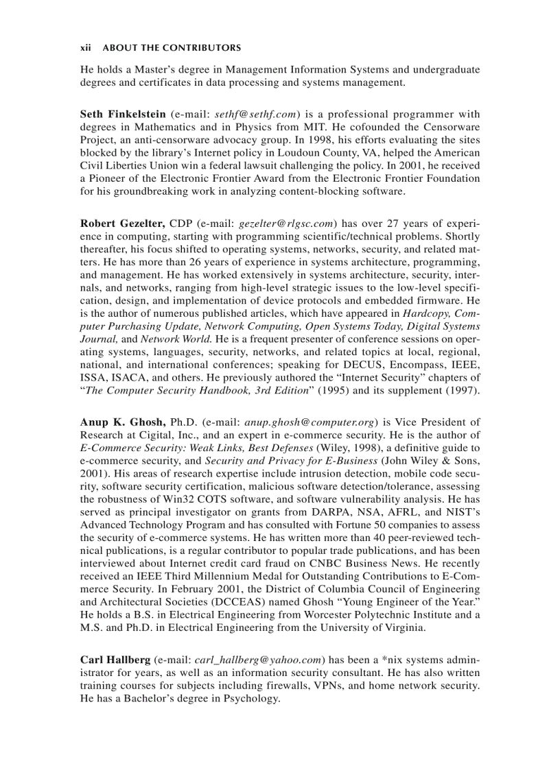 image for page Computer Security Handbook