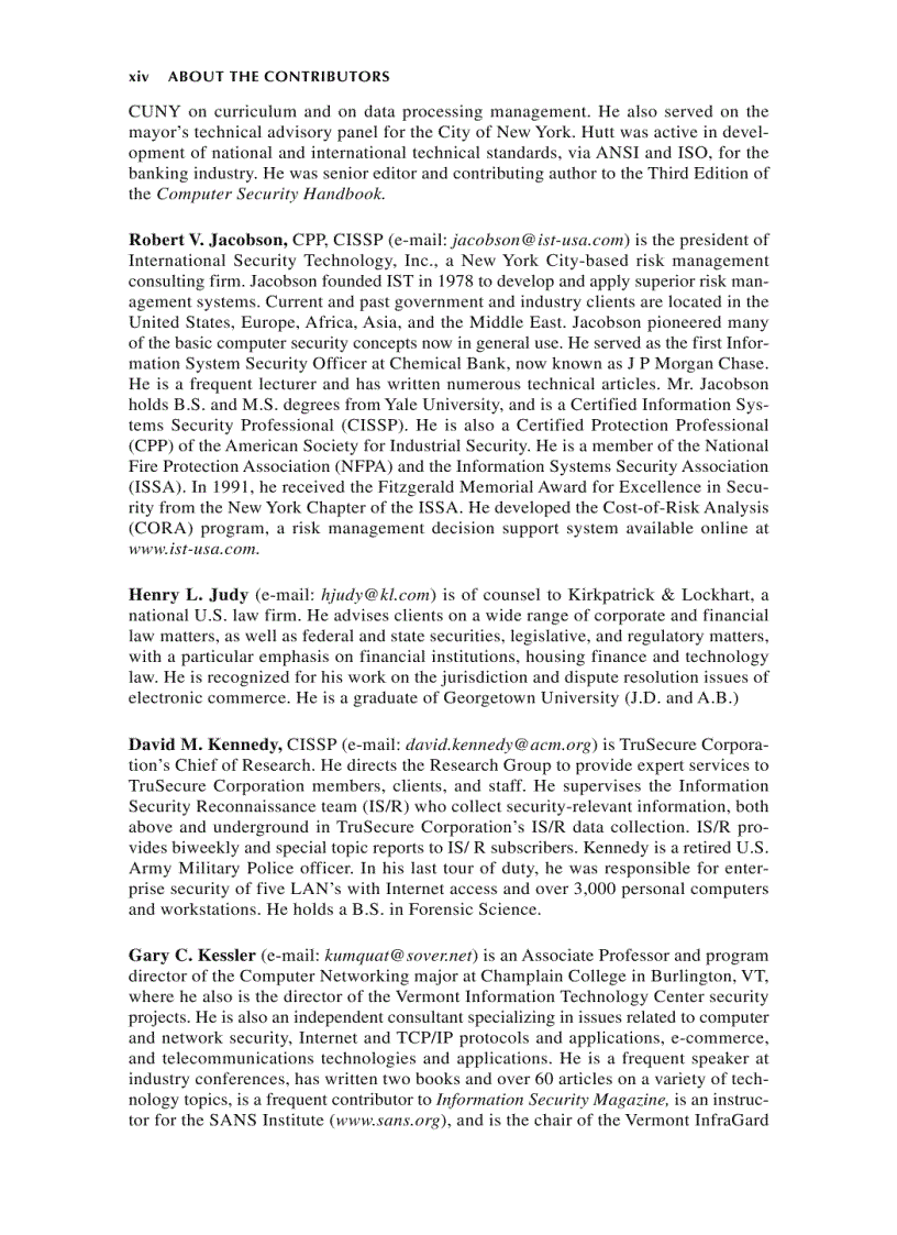 image for page Computer Security Handbook