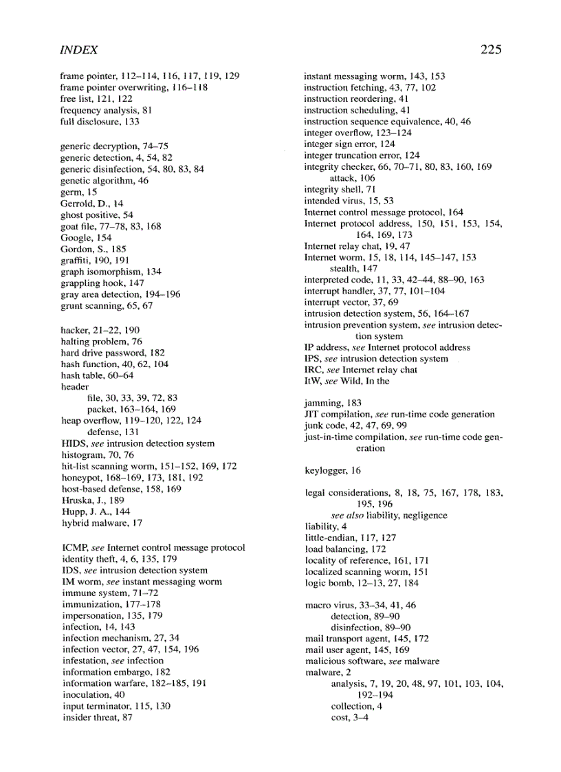 image for page Computer Viruses And Malware