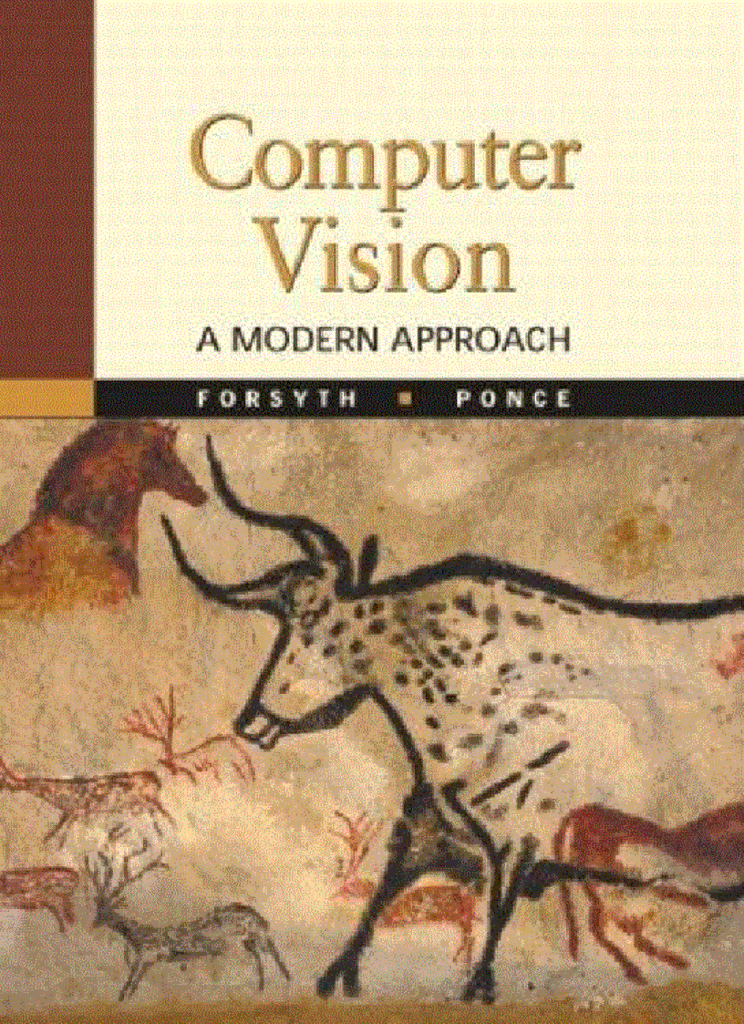 image for page Computer Vision A Modern Approach Forsyth Ponce