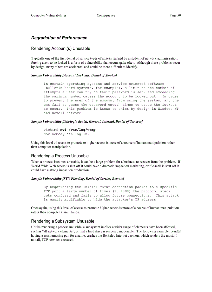 image for page Computer Vulnerabilities
