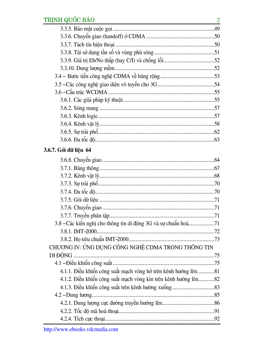 image for page Công nghệ CDMA và ứng dụng