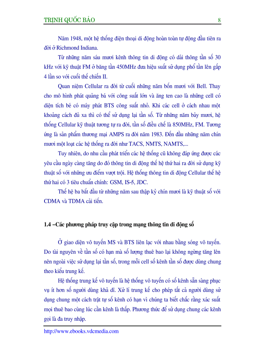 image for page Công nghệ CDMA và ứng dụng