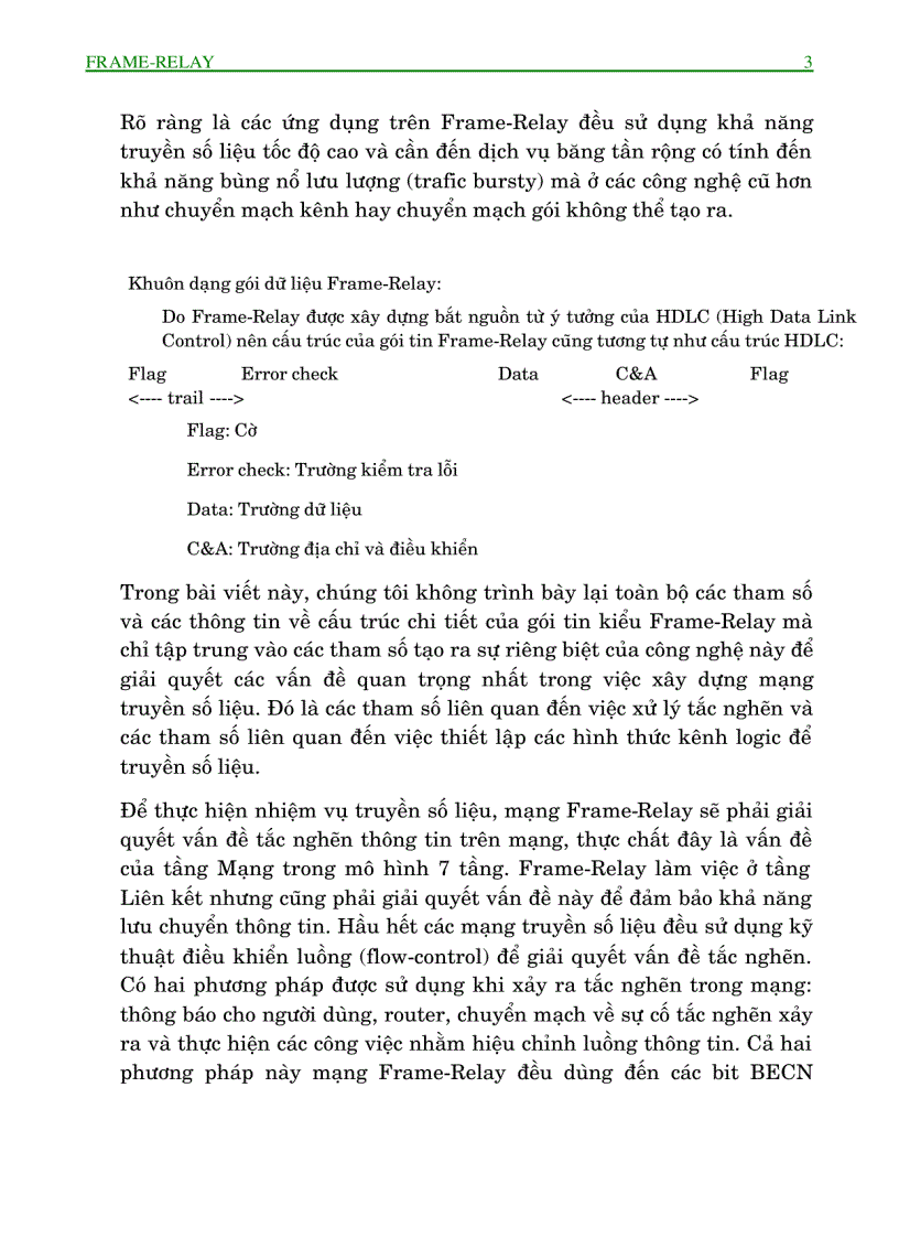 image for page Công nghệ frame relay