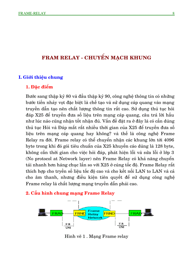 image for page Công nghệ frame relay