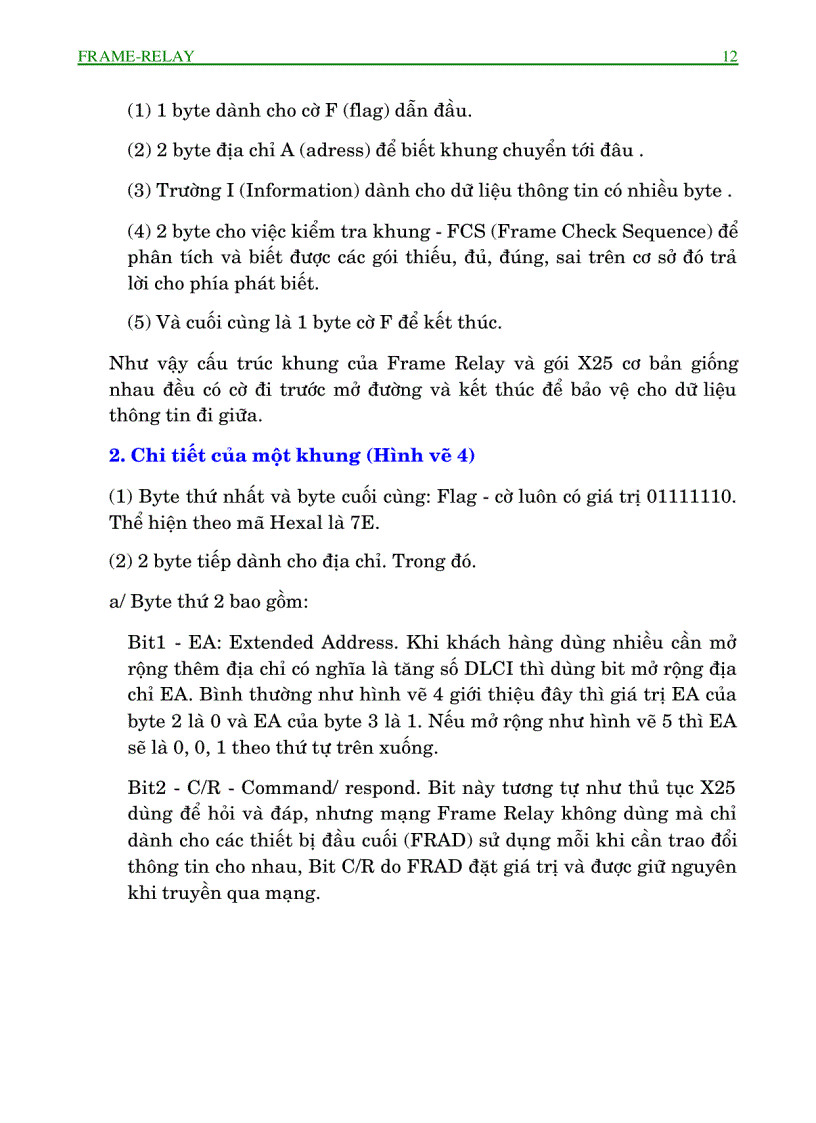 image for page Công nghệ frame relay