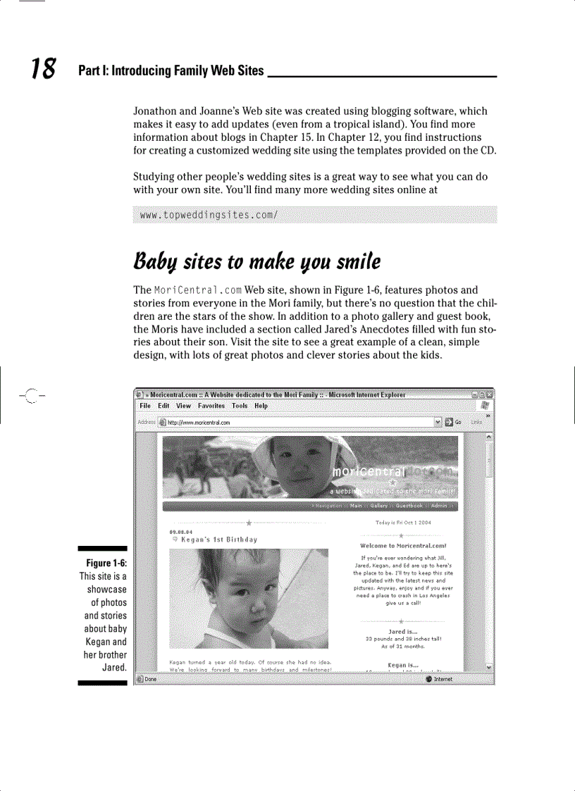 image for page Creating Family Web Sites For Dummies