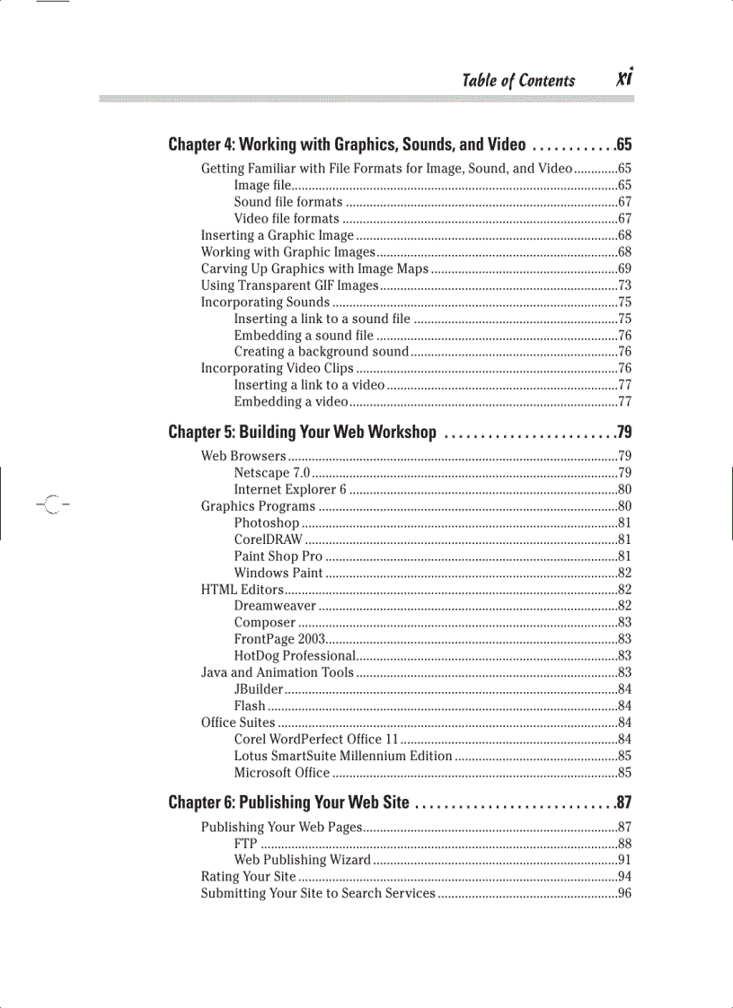 image for page Creating Web Pages All in One Desk Reference For Dummies
